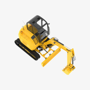 Excavator Earth Moving Machine Digger